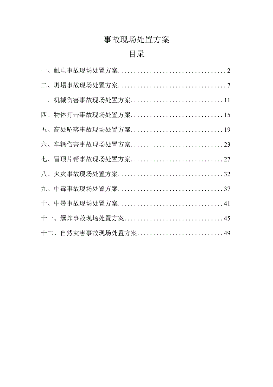 事故现场处置方案.docx_第1页