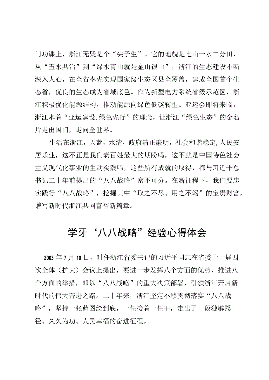 学习八八战略经验研讨心得体会发言4篇.docx_第3页