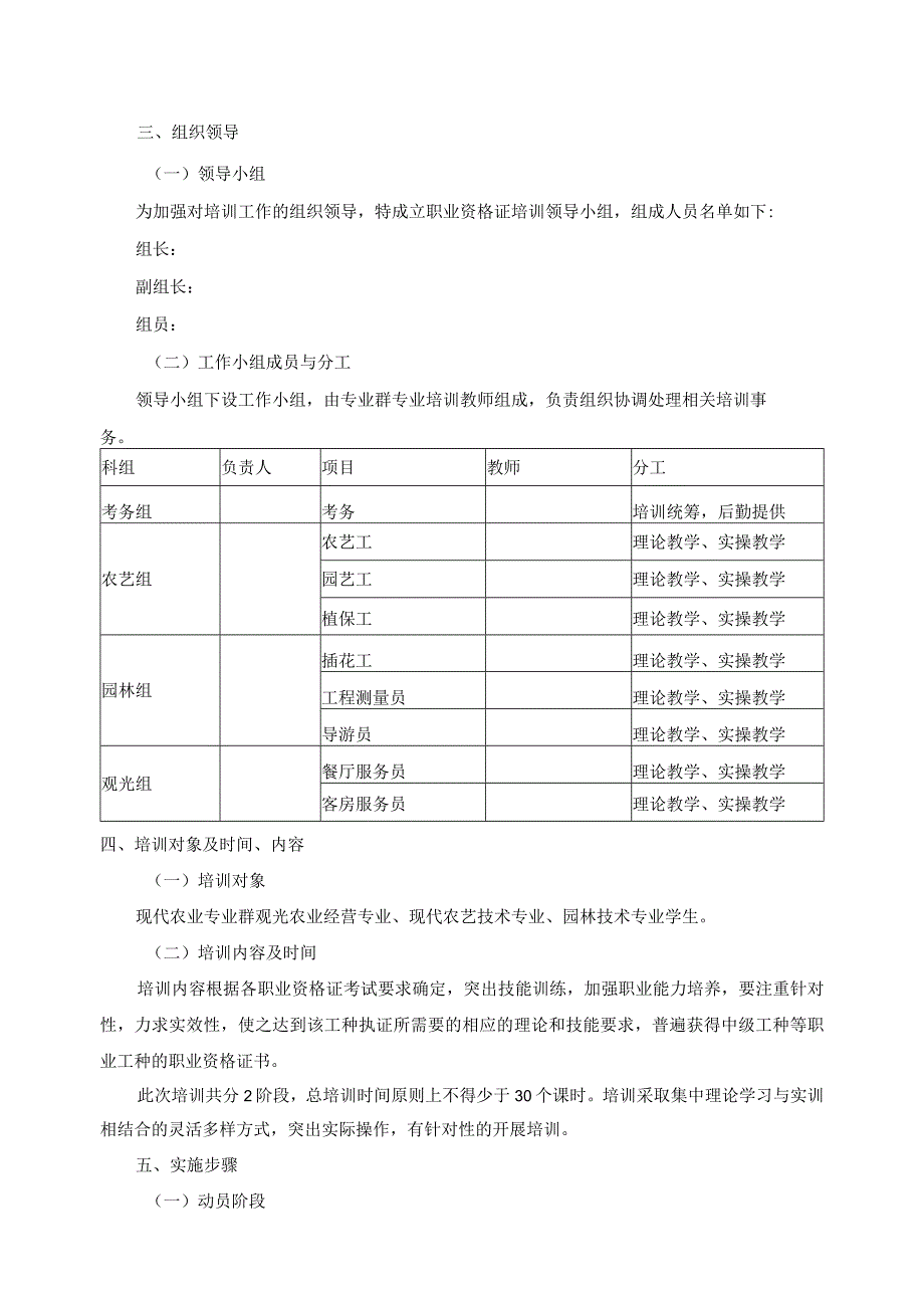 职业资格证培训实施方案.docx_第2页