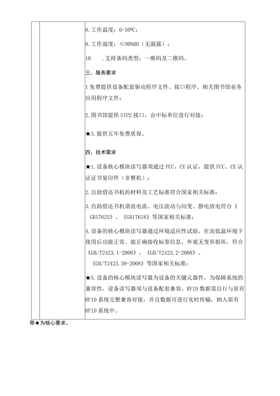 福建工程学院图书馆RFID室内自助借还机设备主要技术参数和要求.docx_第2页