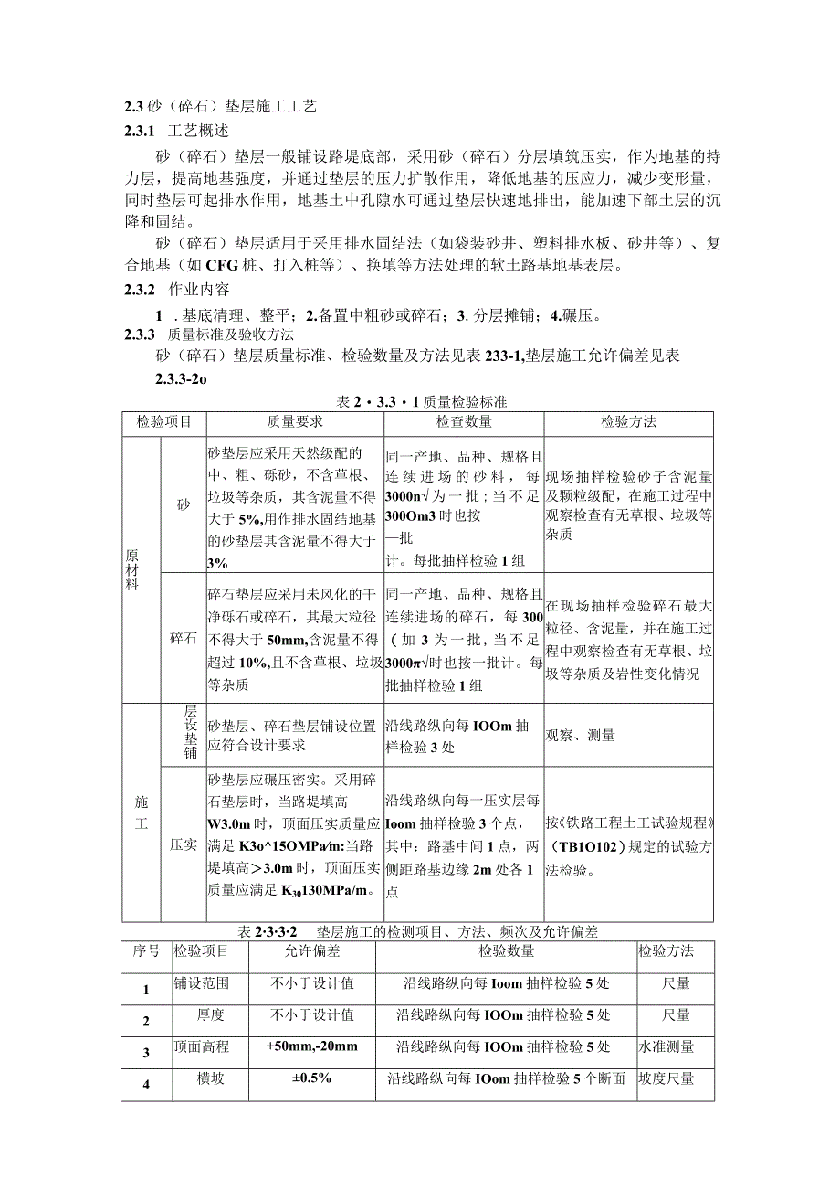 砂碎石垫层施工工艺介绍.docx_第1页