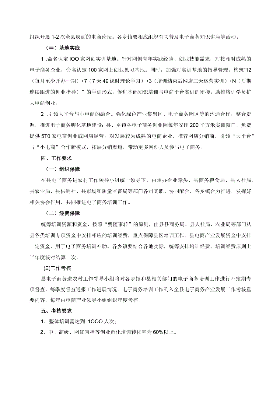 电子商务进农村人才培训体系建设方案.docx_第3页