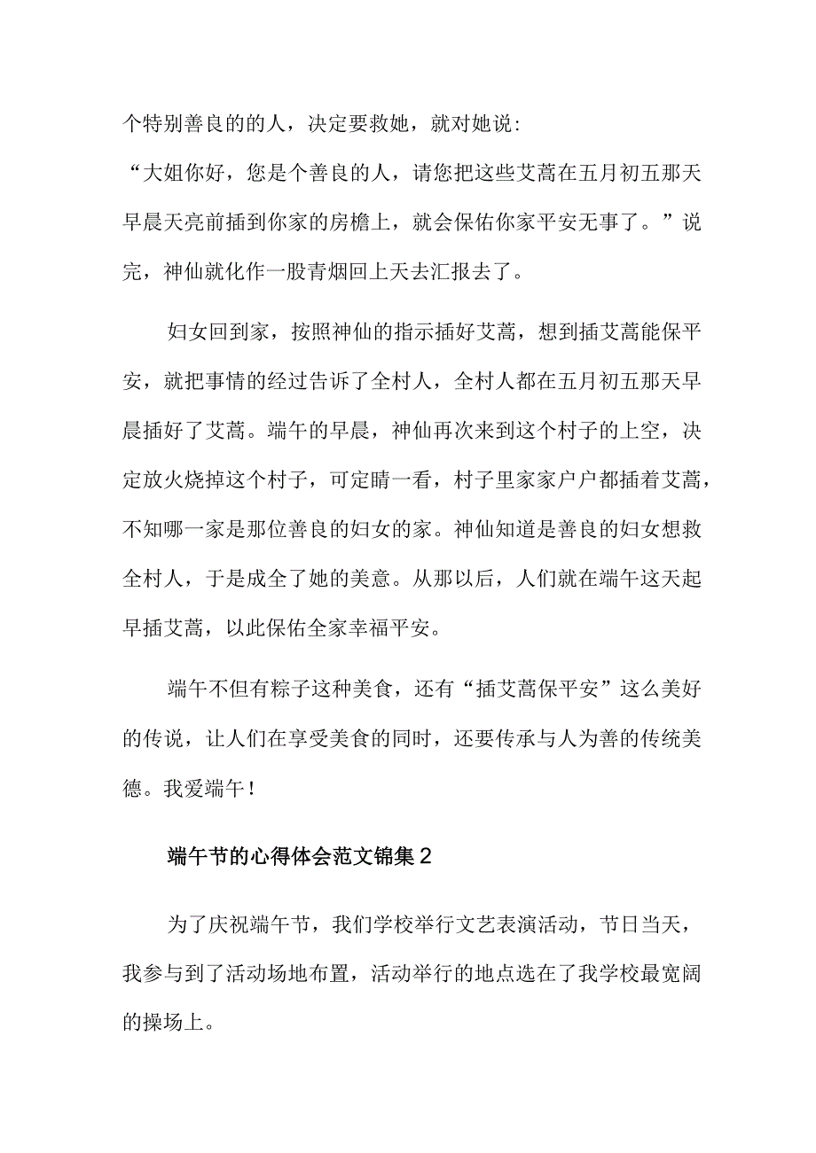 端午节的心得体会范文锦集四篇.docx_第2页