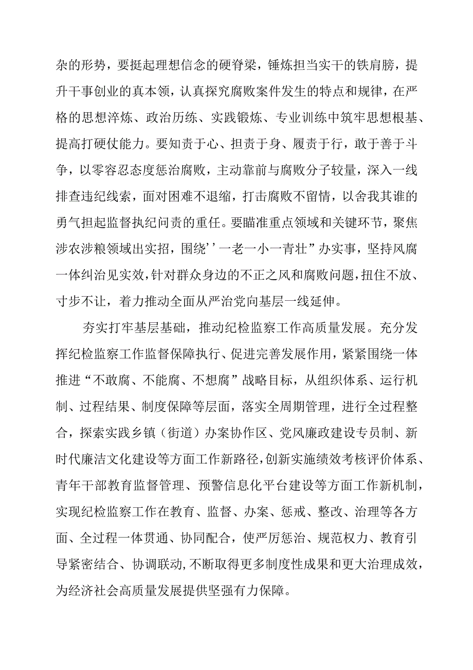 纪检监察干部学习《党的二十大报告》之从严治党系列个人感悟资料.docx_第2页