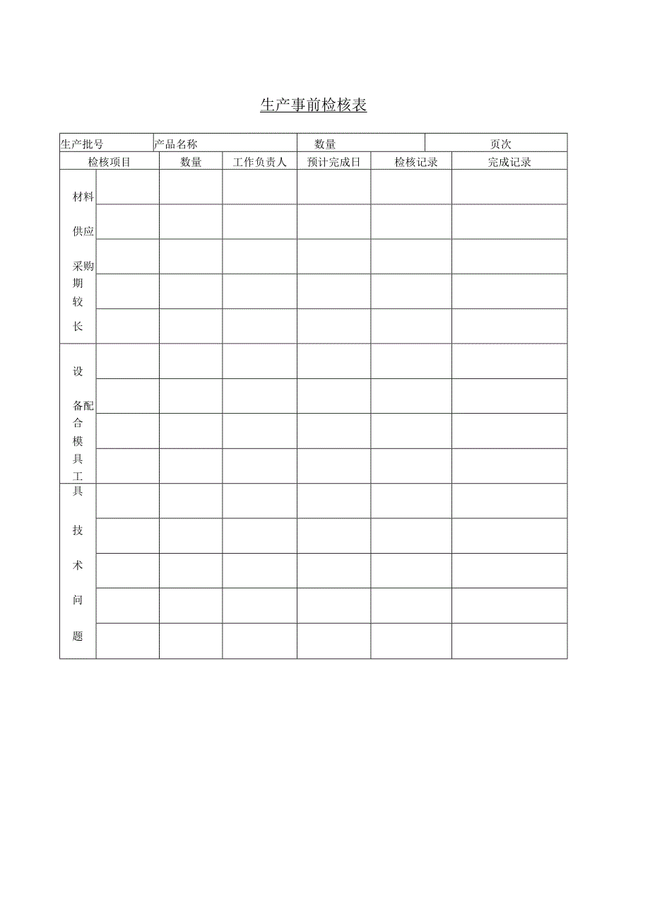 生产事前检核表.docx_第1页