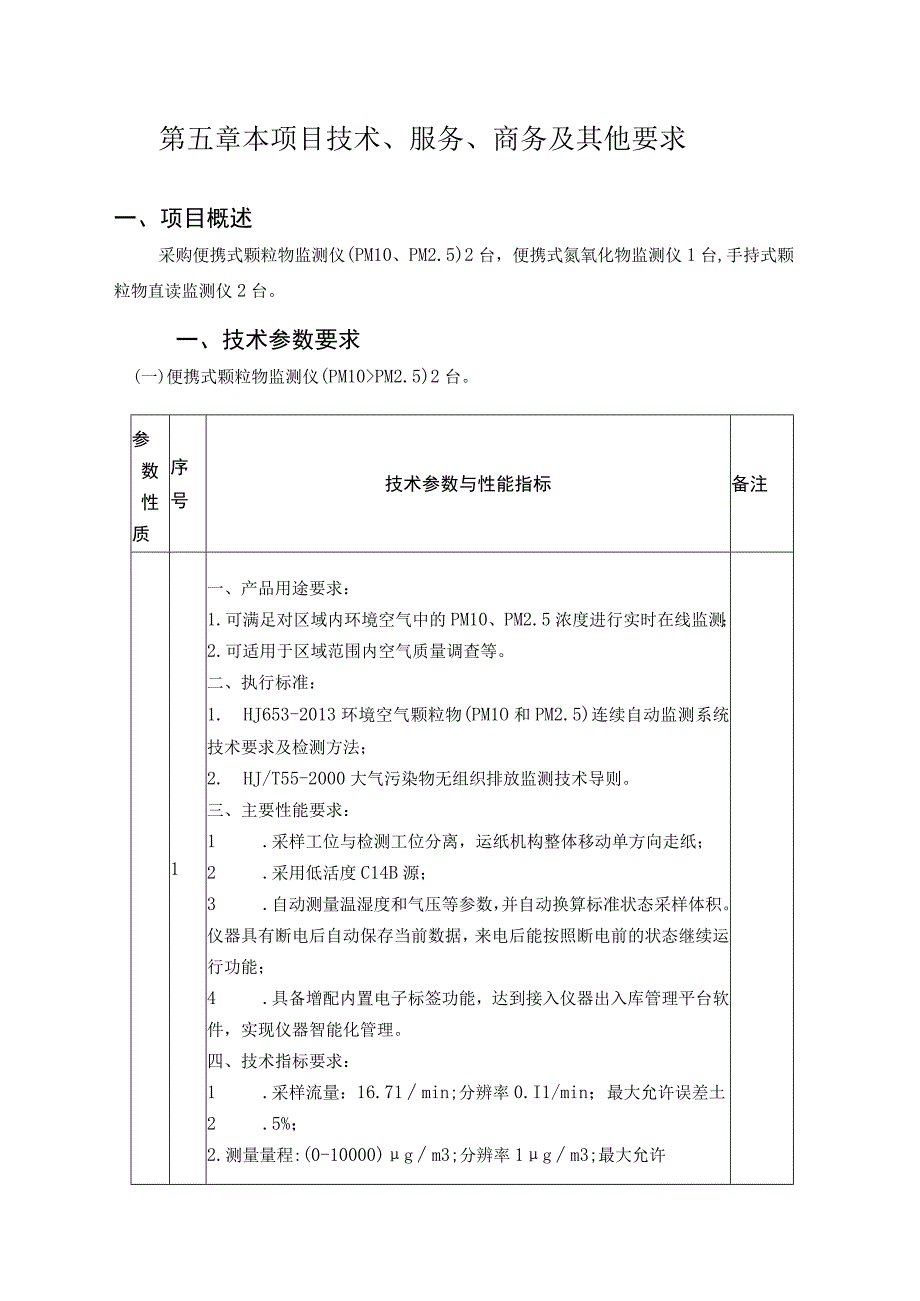 第五章本项目技术服务商务及其他要求.docx_第1页