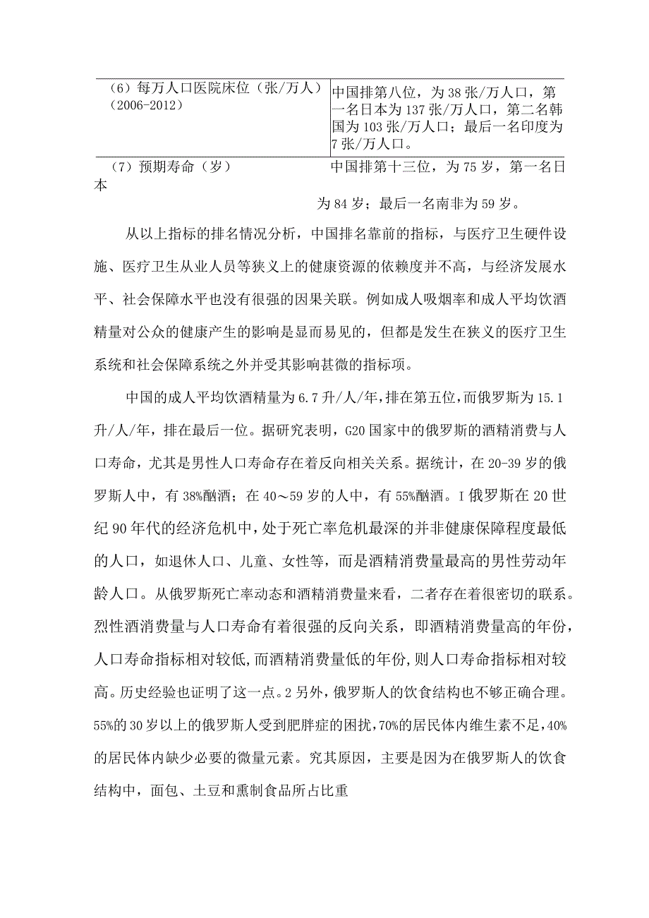 第六章中国与G20其他国家健康指标比较.docx_第2页