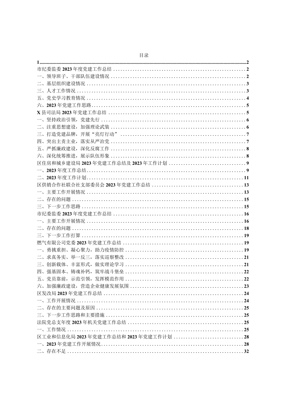 2023年党建工作总结合集12篇.docx_第1页