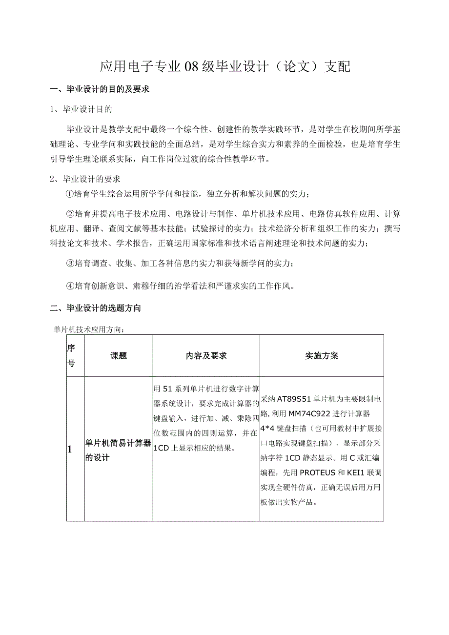 08应用电子毕业设计方案.docx_第1页