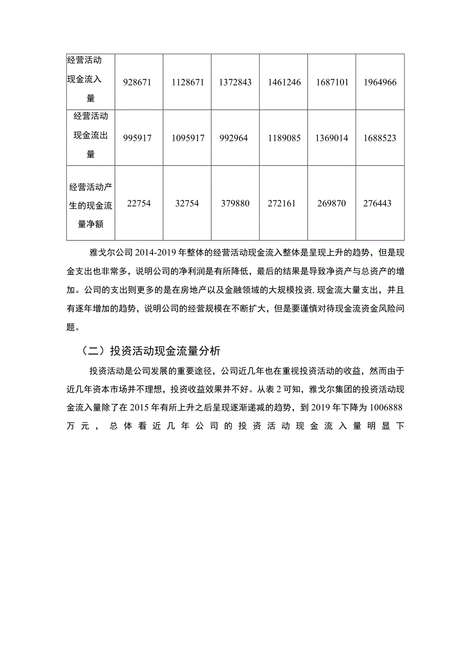 2023《企业现金流量表分析4300字》.docx_第3页