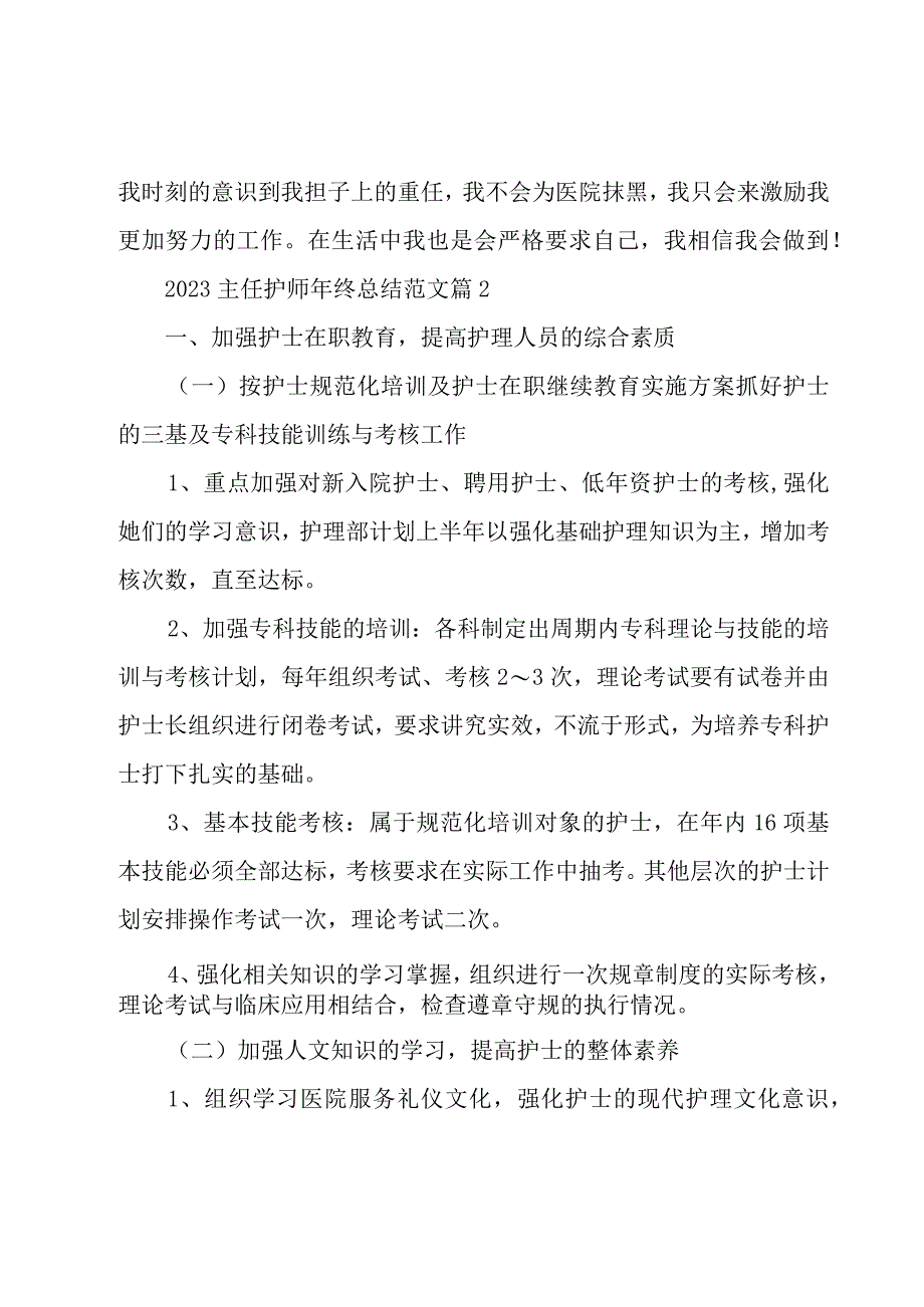 2023主任护师年终总结范文5篇.docx_第3页