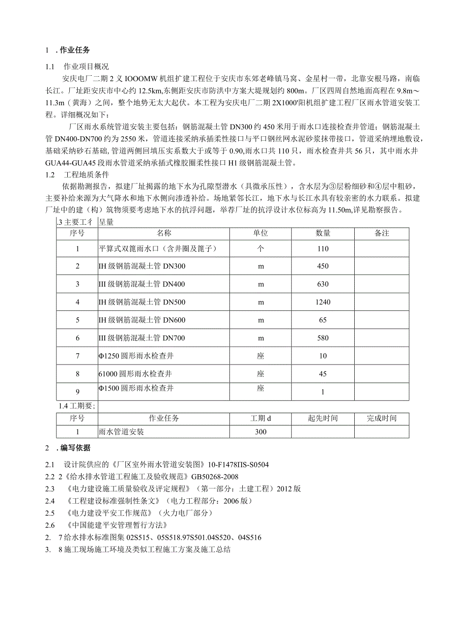 010厂区雨水管道工程施工方案TJ010.docx_第3页