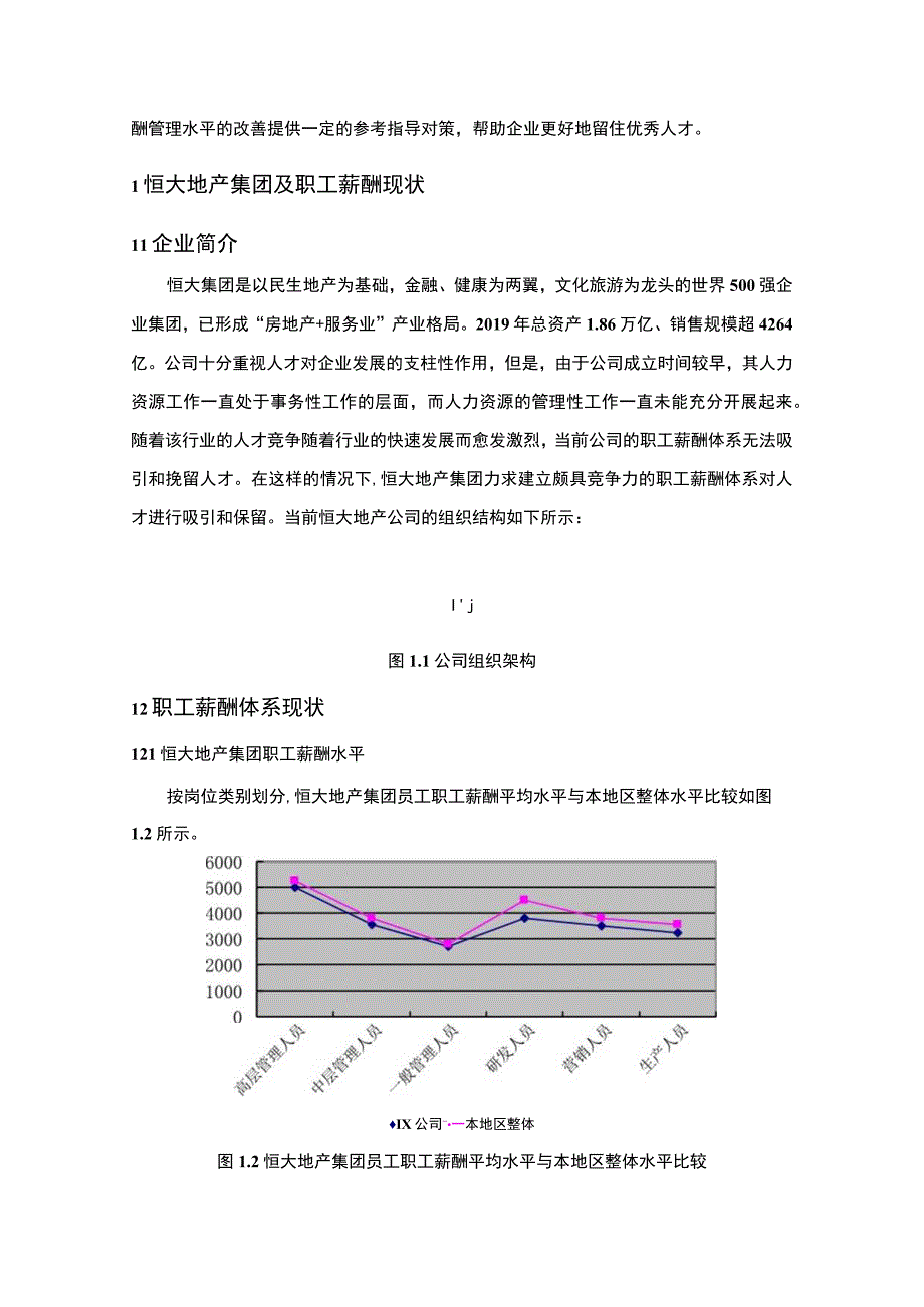 2023《恒大地产集团有限公司职工薪酬研究4500字》.docx_第3页