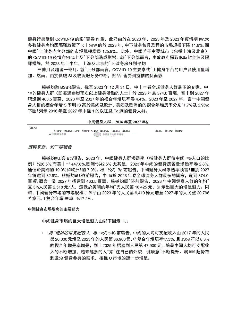 keep招股书行业概览中国及全球健身市场.docx_第2页