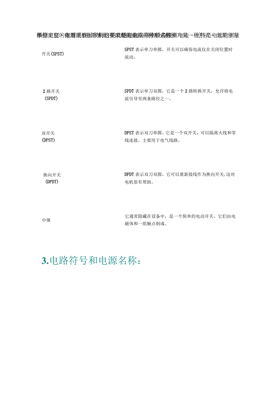 典型常用100个关键的电气电子电路符号和名称梳理详解19页汇总.docx_第3页