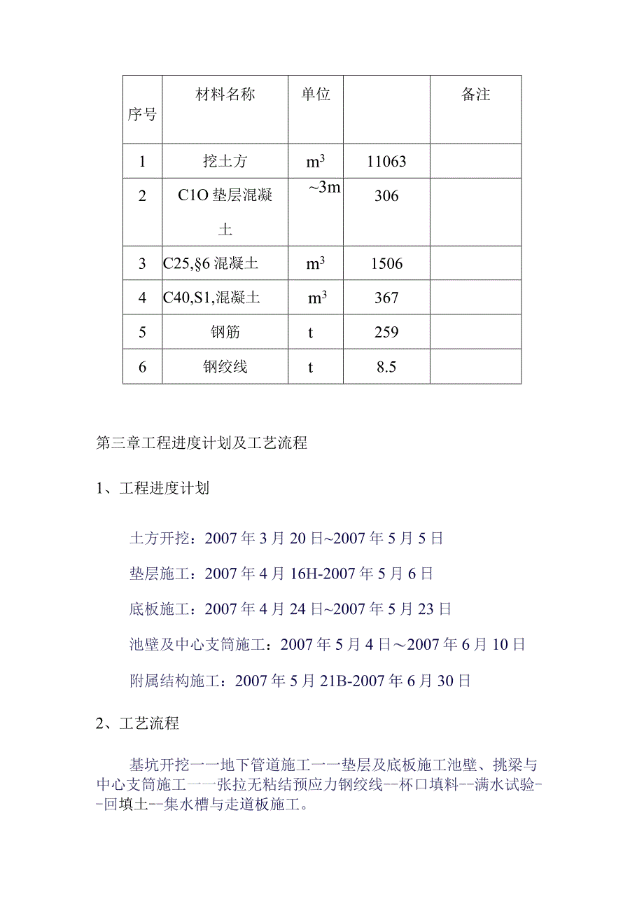 某污水处理厂二沉池施工设计说明.docx_第2页