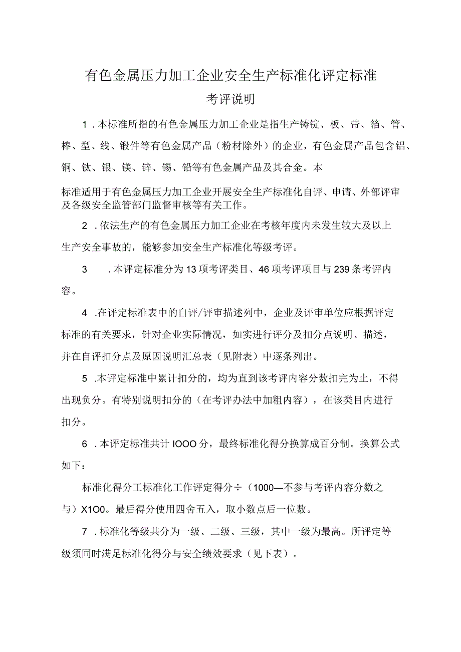 有色金属压力加工企业安全生产标准化评定标准安监总管.docx_第2页