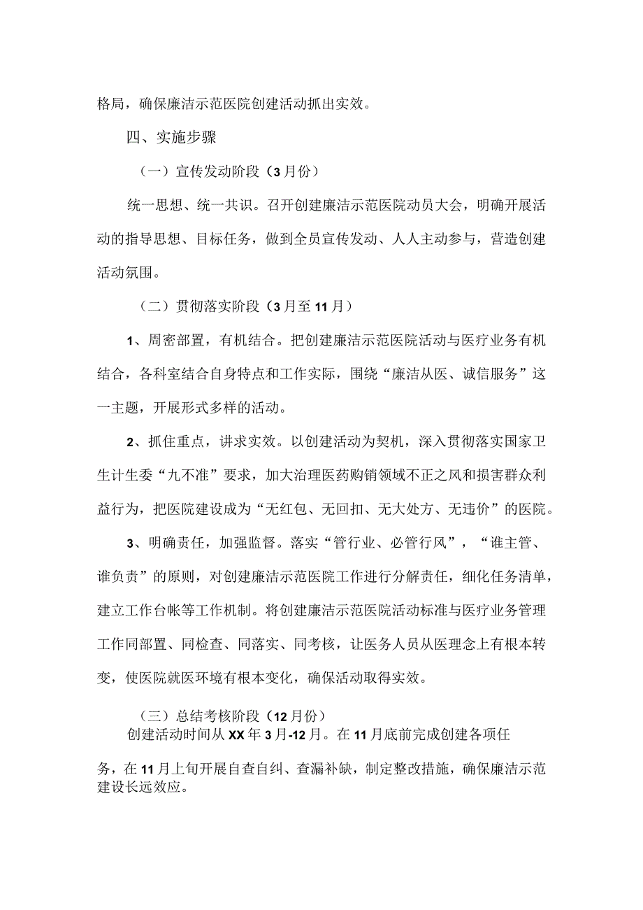 中医医院创建廉洁示范医院实施方案.docx_第2页