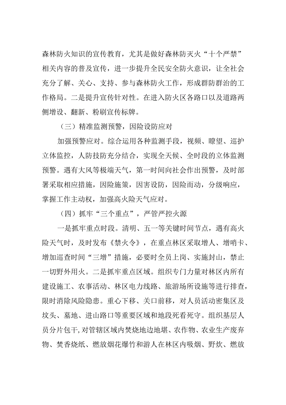 XX镇全镇森林方灭火百日攻坚专项行动实施方案.docx_第3页