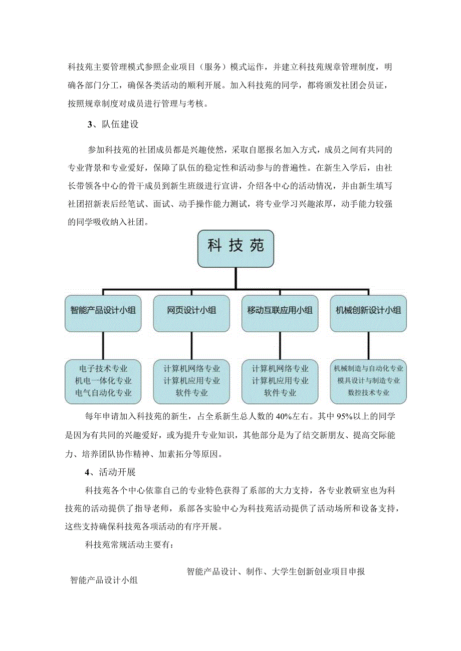 专业社团与学生创新创业实践教育探索—以某学院机电系科技苑建设为例.docx_第2页