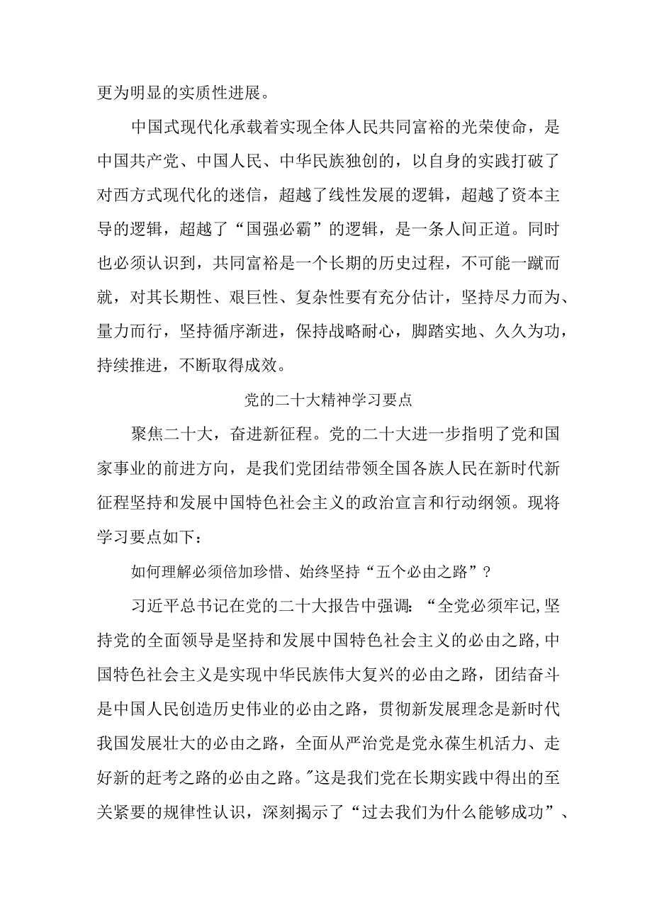 应急管理局单位开展党的二十大精神学习要点 合计7份.docx_第3页