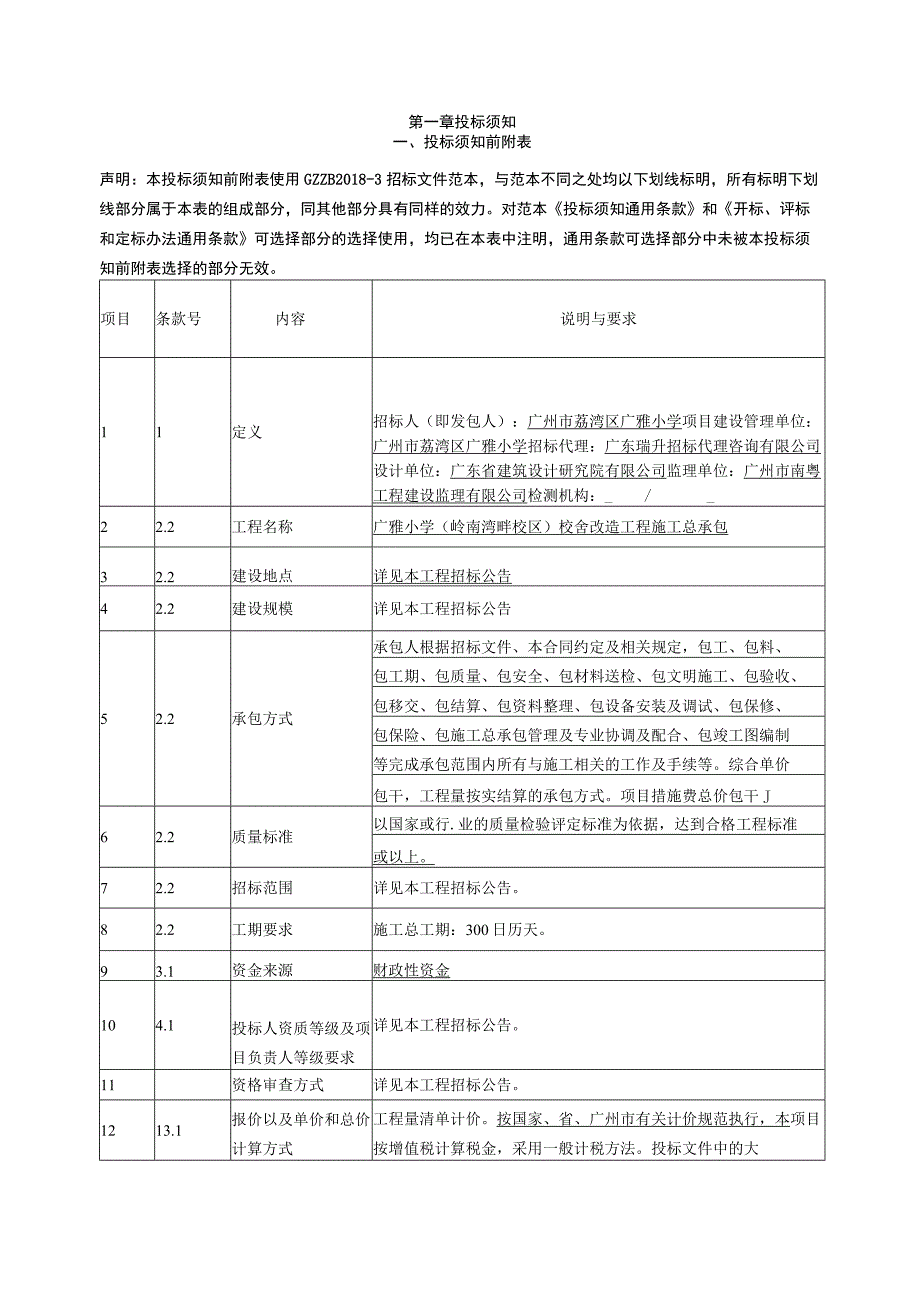 小学岭南湾畔校区校舍改造工程施工总承包招标文件.docx_第3页