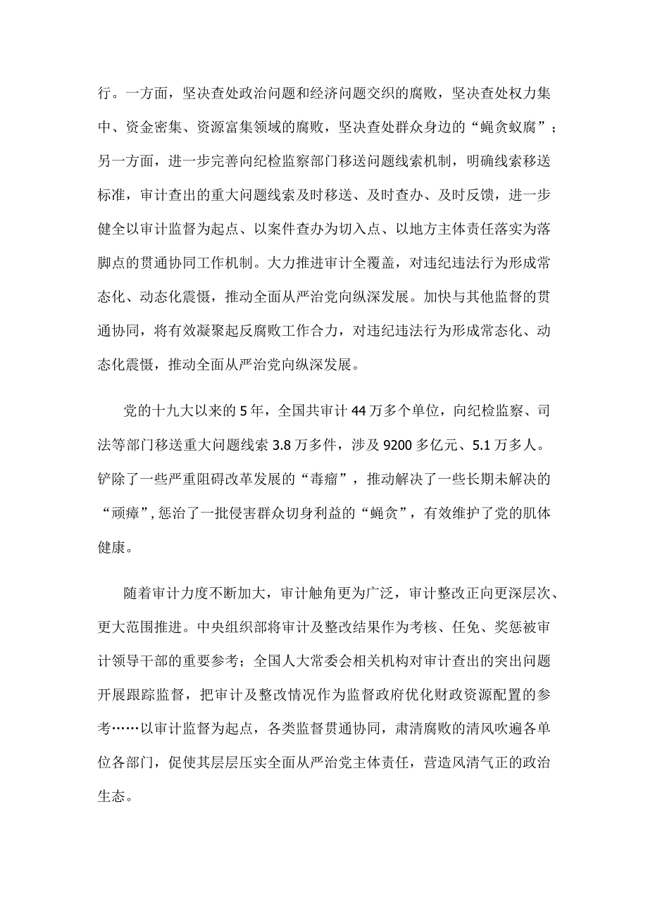 扎实做好审计监督工作心得体会发言.docx_第2页