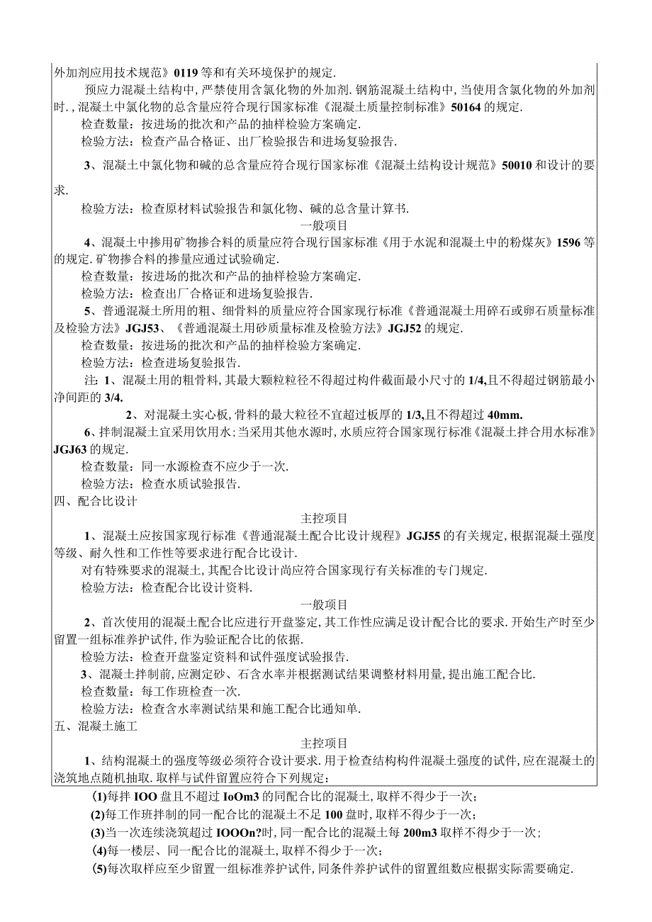 混凝土工程交底工程文档范本.docx_第2页