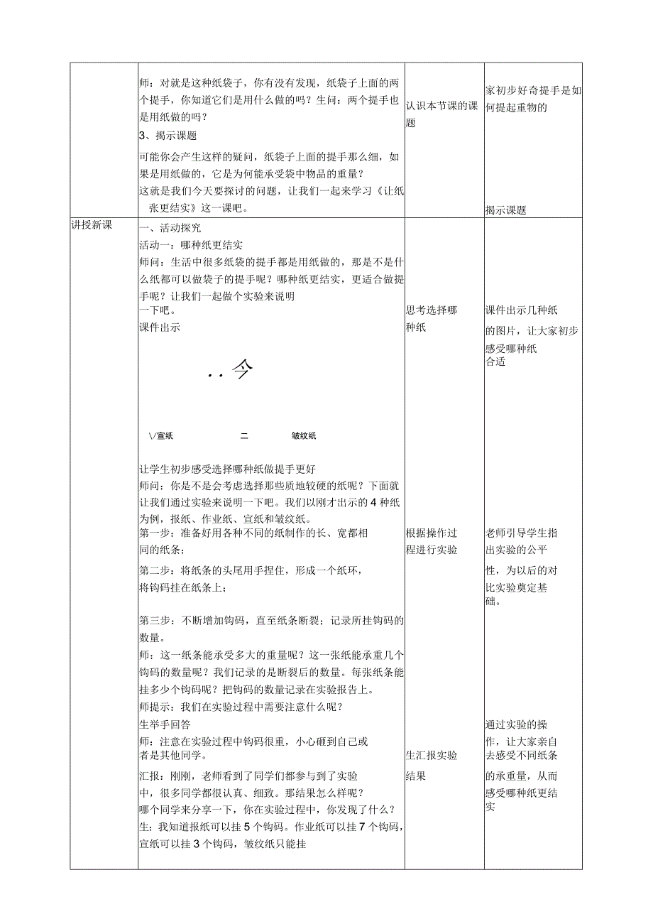 核心素养目标310《让纸张更结实》教案.docx_第2页