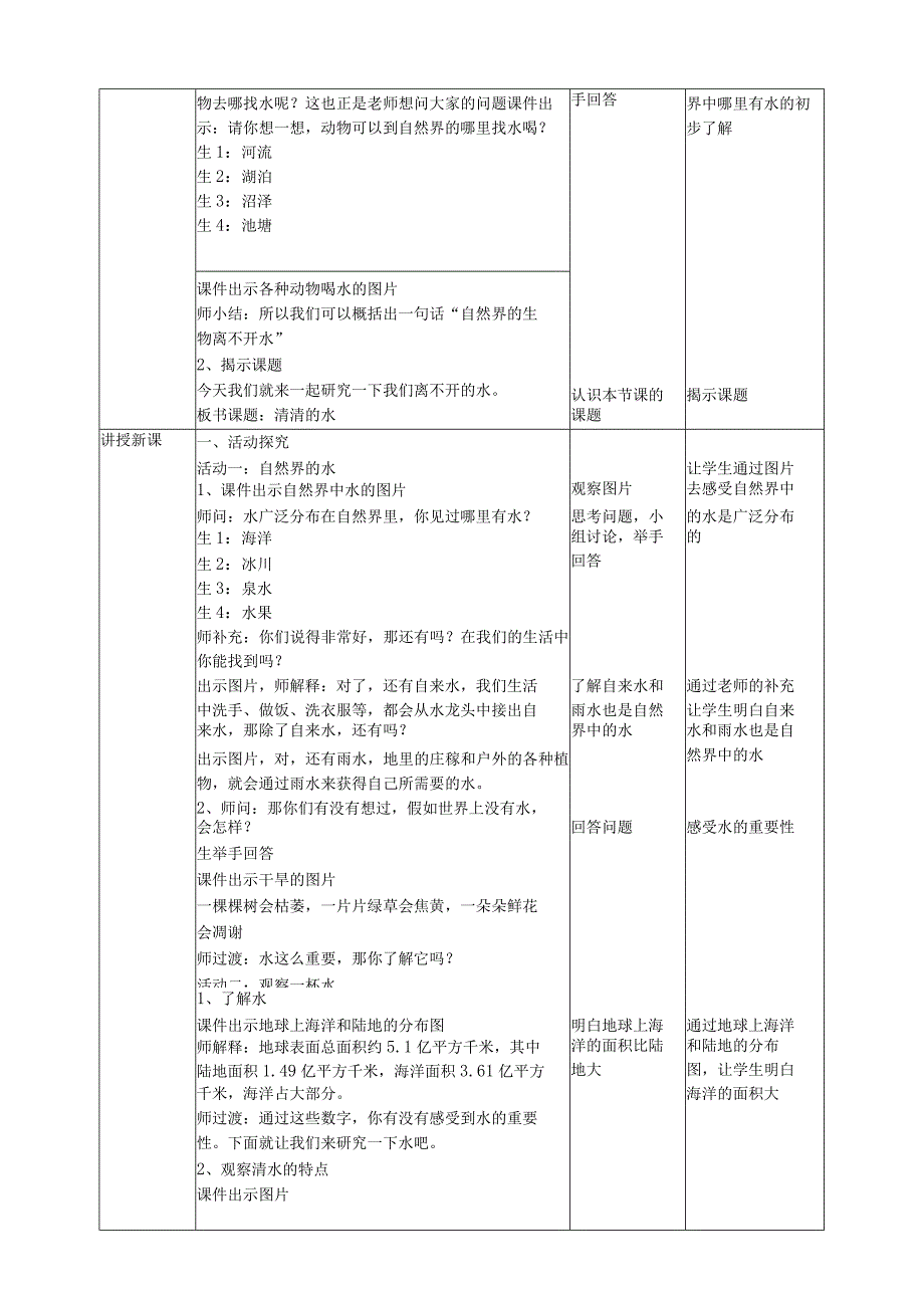 核心素养目标11《清清的水》教案.docx_第2页