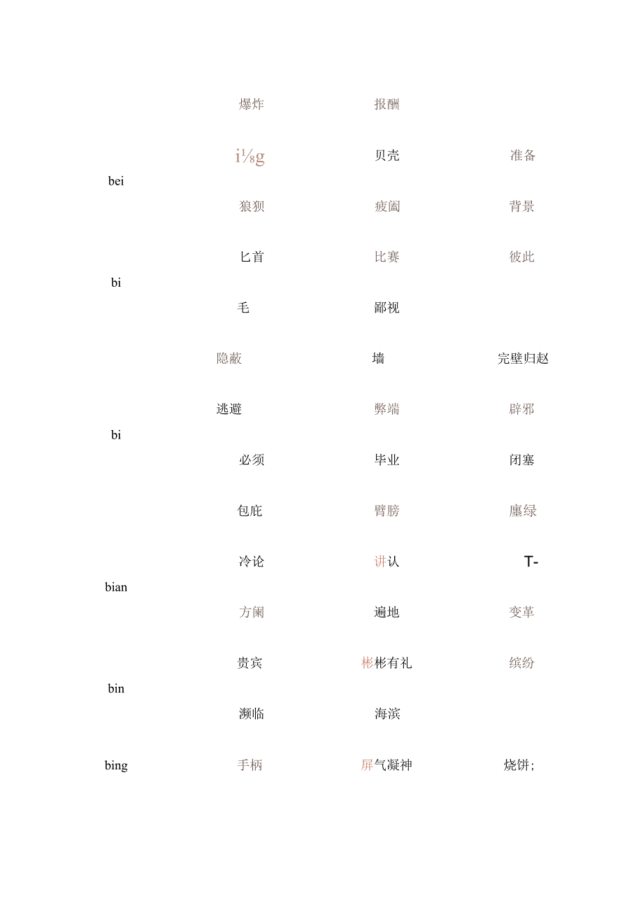 同音字A梳理汇总.docx_第2页