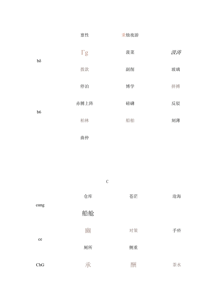 同音字A梳理汇总.docx_第3页