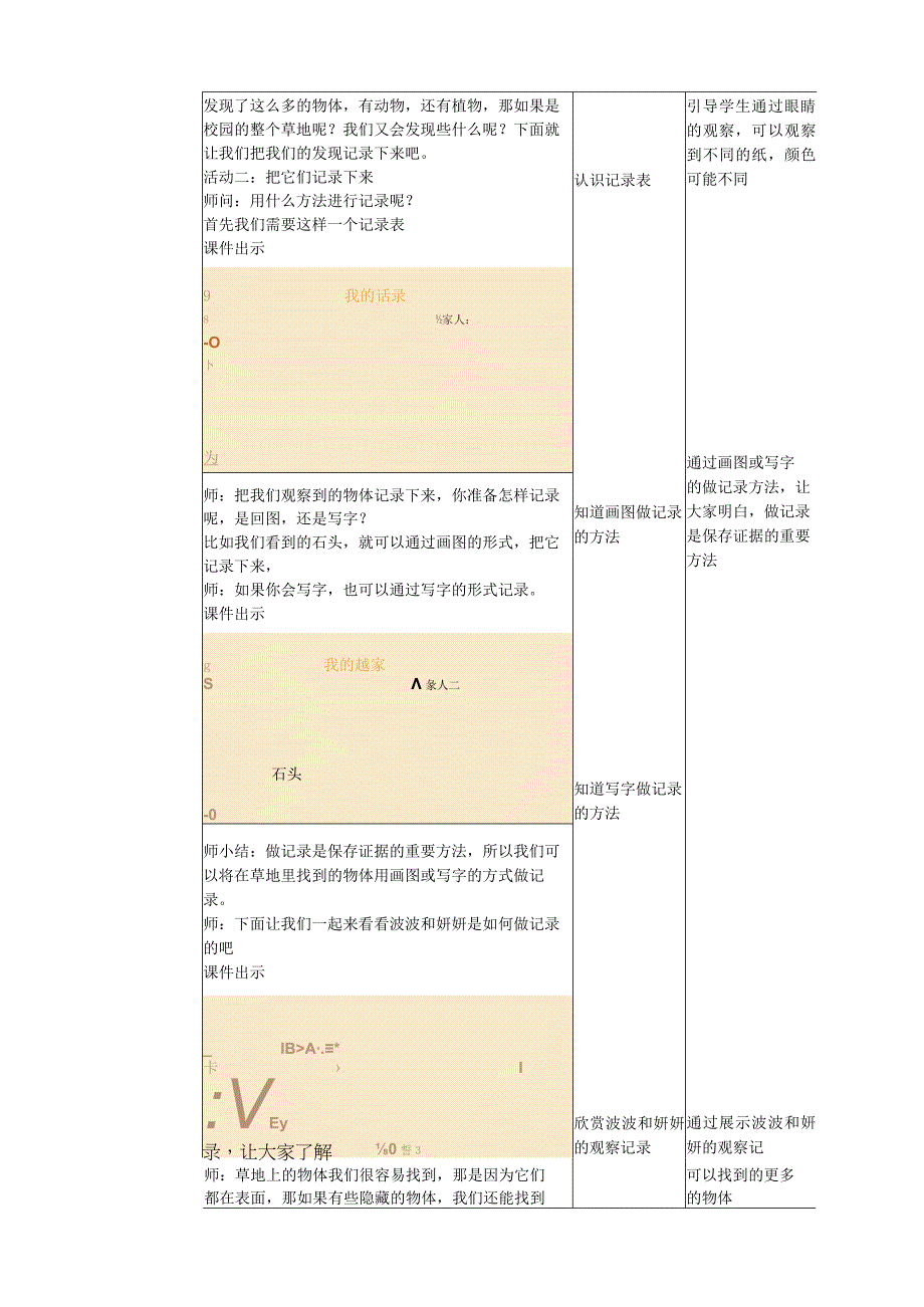 核心素养目标411《草地里有什么》教案.docx_第3页