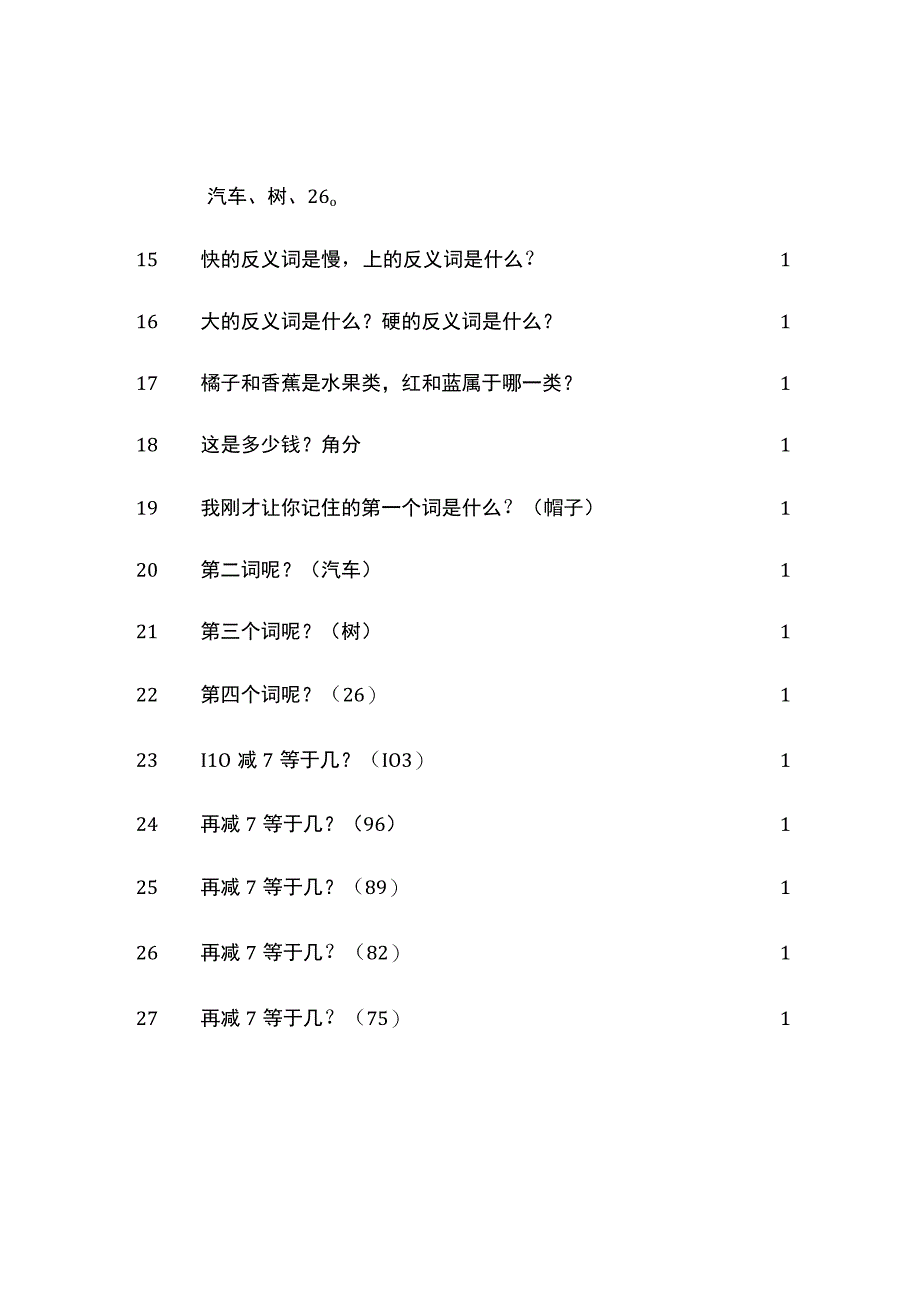 认知能力筛查量表CASI.docx_第2页