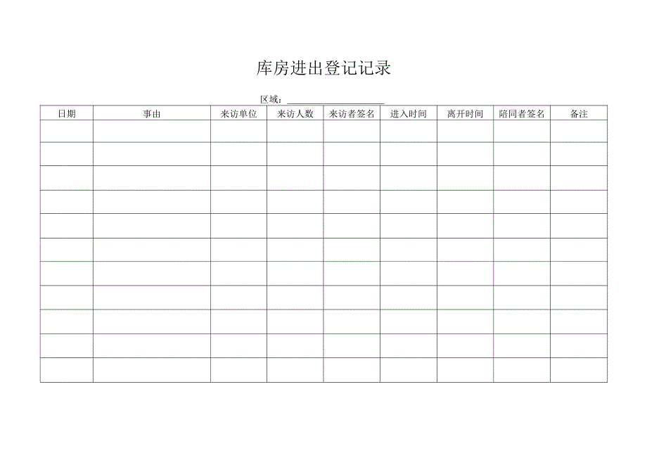 设备房进出登记记录.docx_第1页