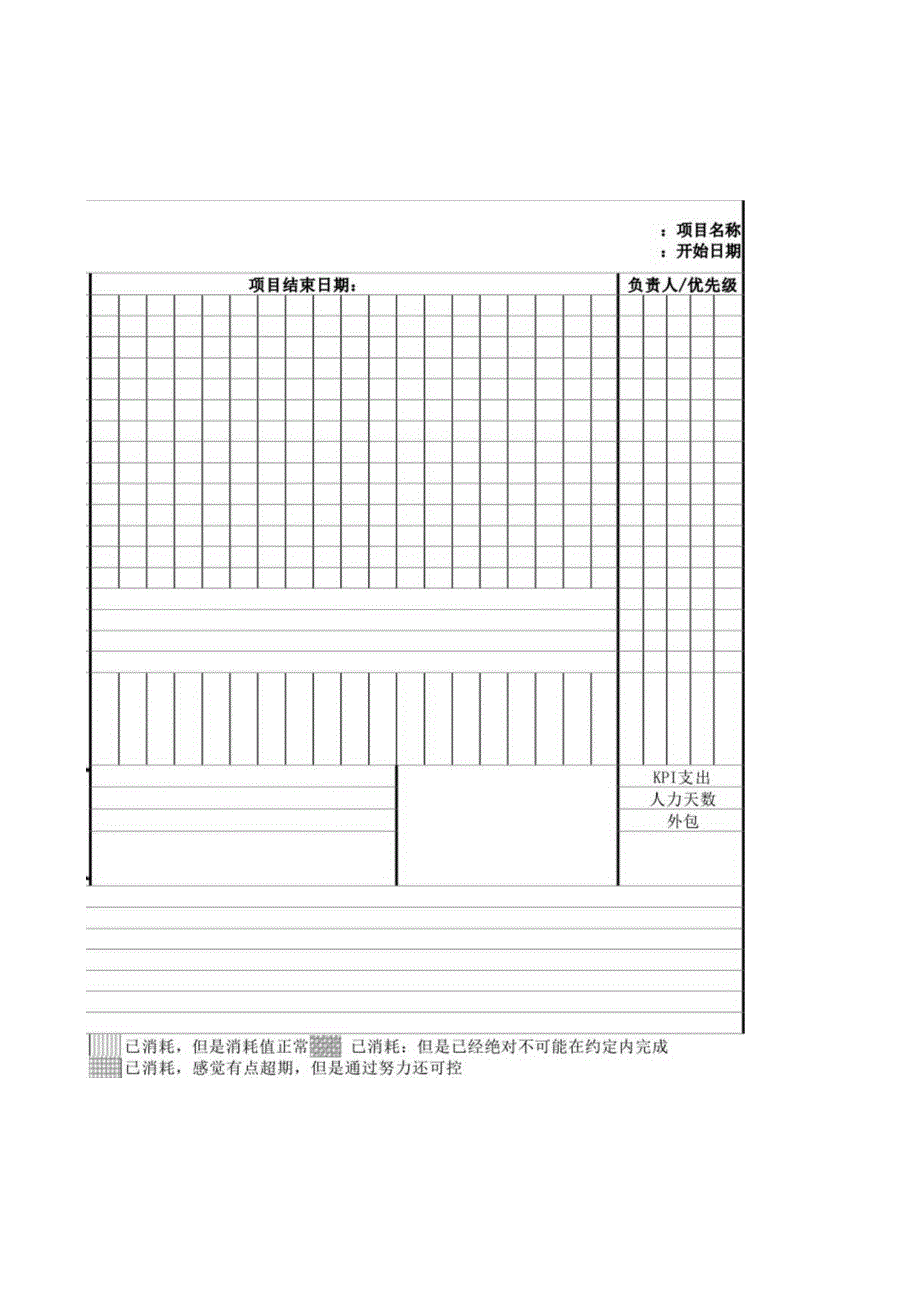 项目排期模板.docx_第1页