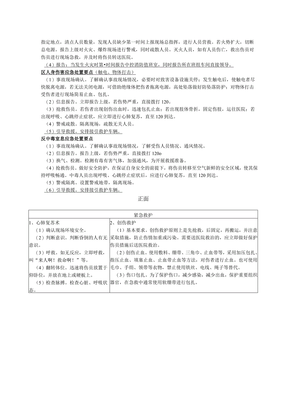 锂电池生产企业仓库管理岗位应急处置卡.docx_第2页