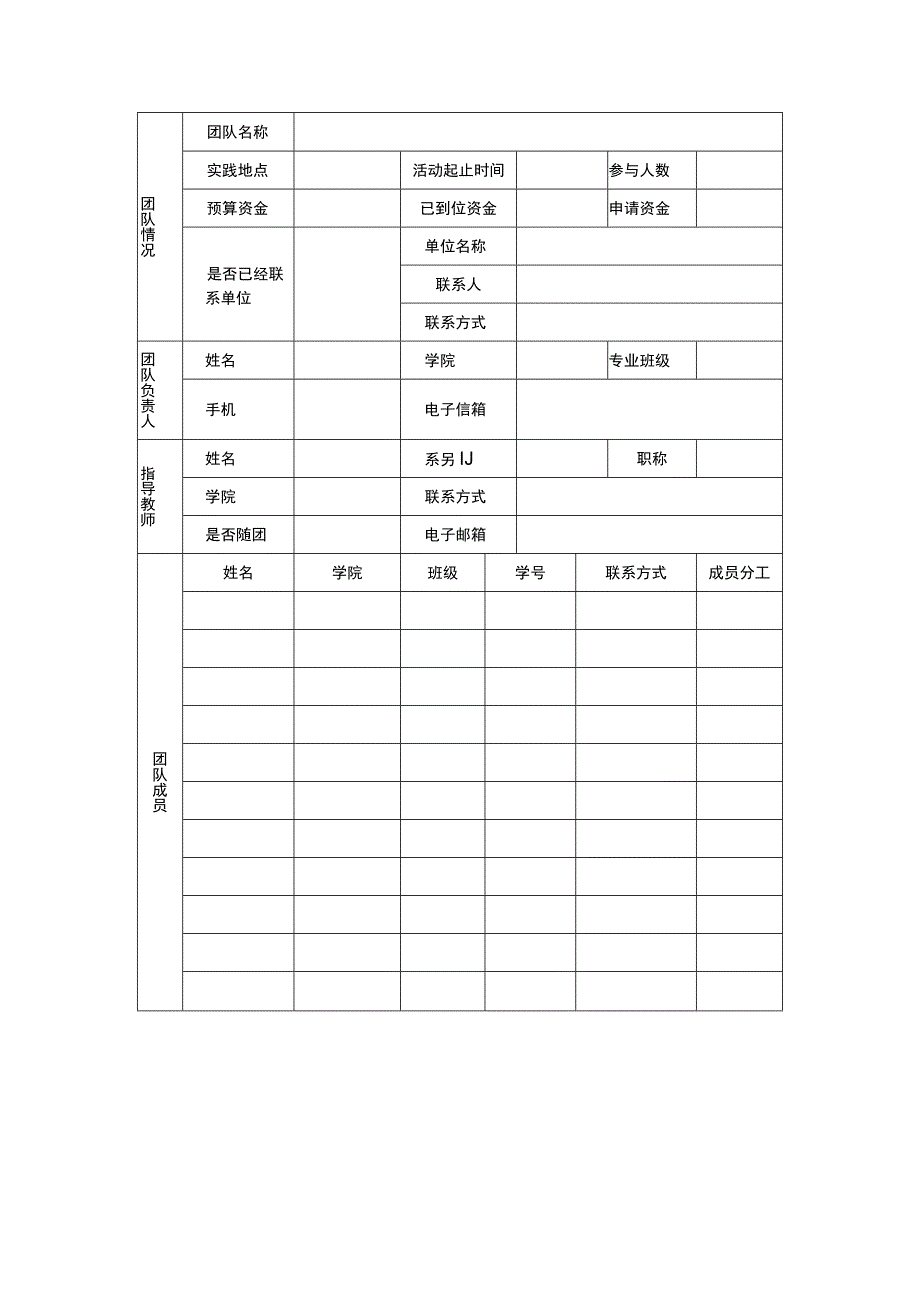 首都大学生暑期社会实践团队项目申报书.docx_第2页