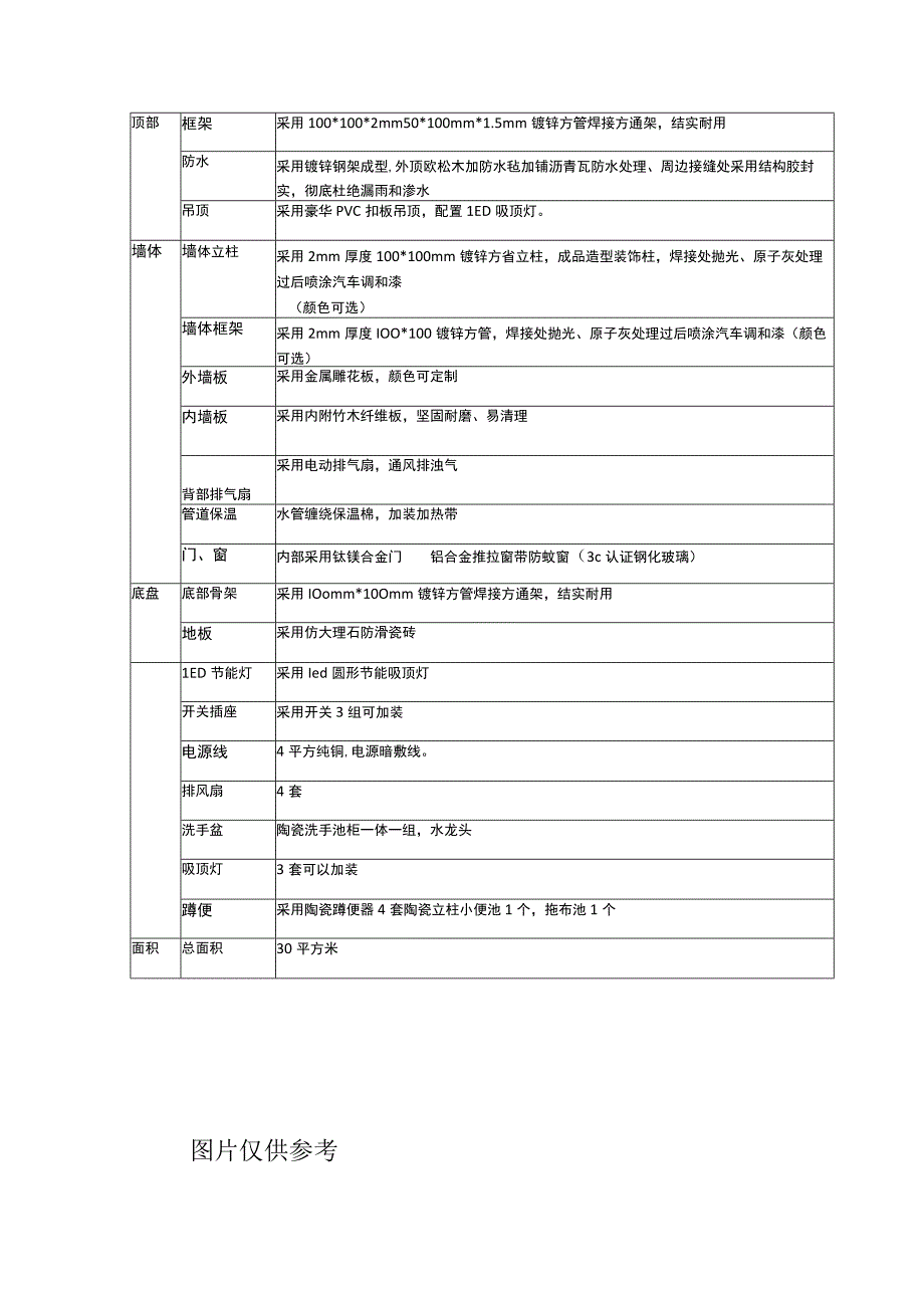 采用1mm50100mm5mm镀锌方管焊接方通架结实耐用图片仅供参考.docx_第1页