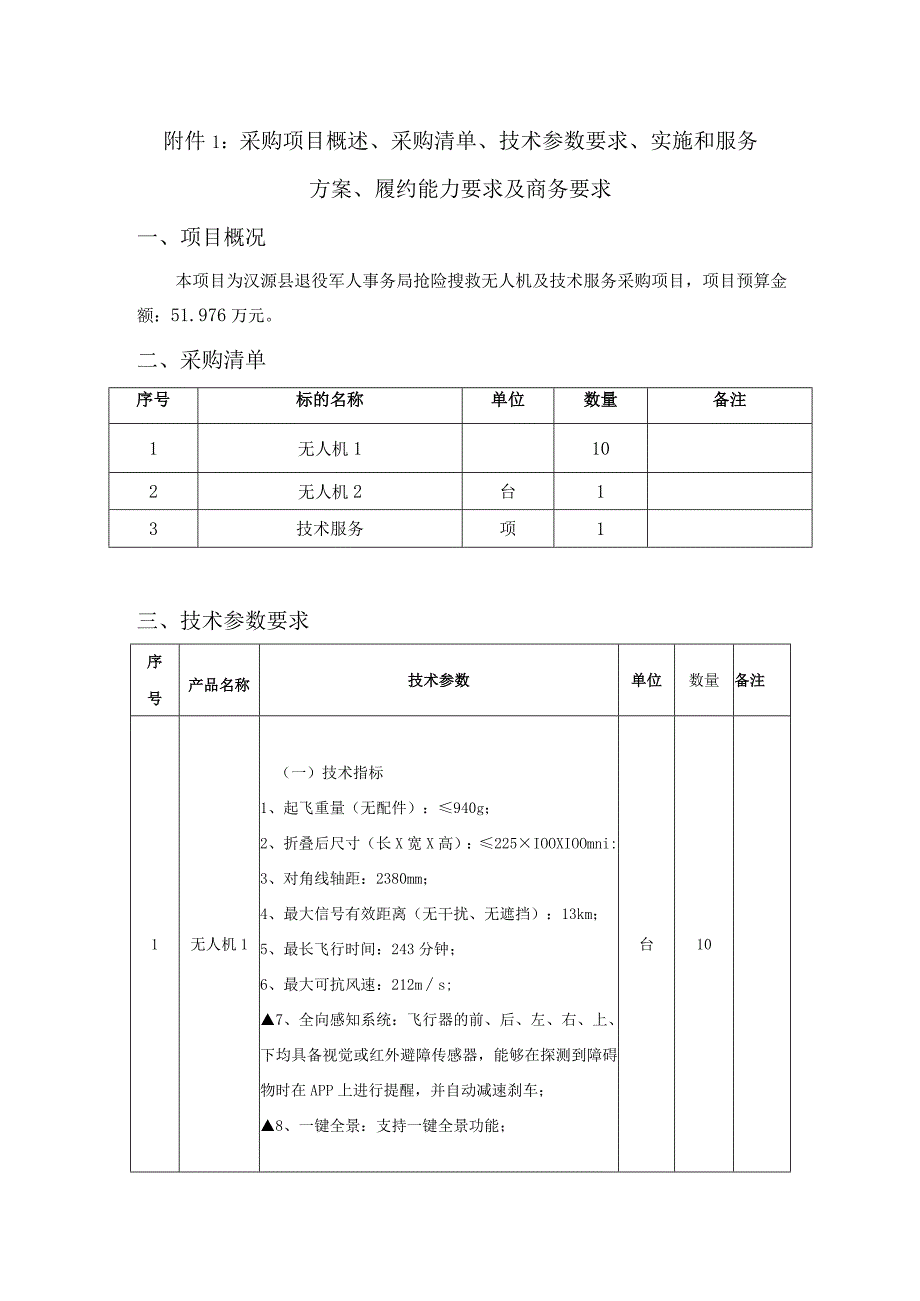 采购项目概述采购清单技术参数要求实施和服务方案履约能力要求及商务要求项目概况.docx_第1页