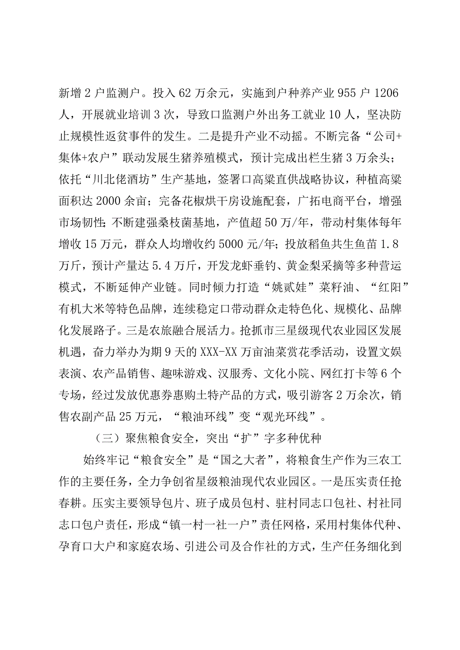 镇2023年上半年工作总结及下半年工作打算.docx_第3页