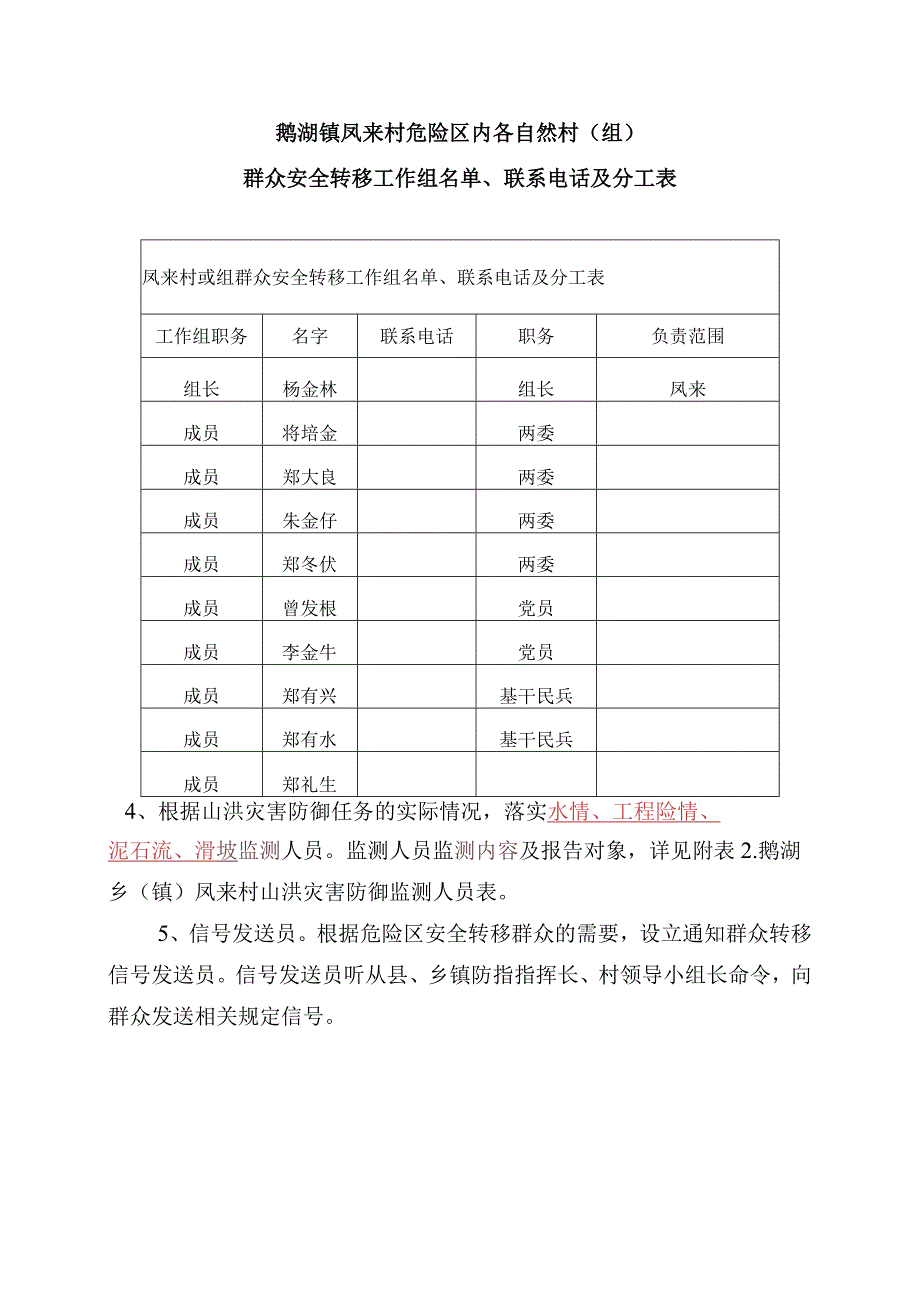 鹅湖镇凤来村山洪灾害防御预案.docx_第3页