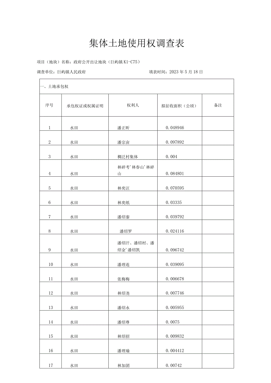 青苗及地上附着物调查表.docx_第3页