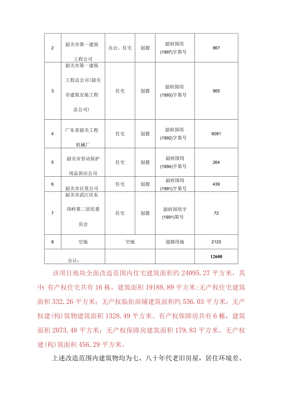 韶关市武江区工业东路东岗岭片区三旧项目富康广场东侧地块改造方案.docx_第2页