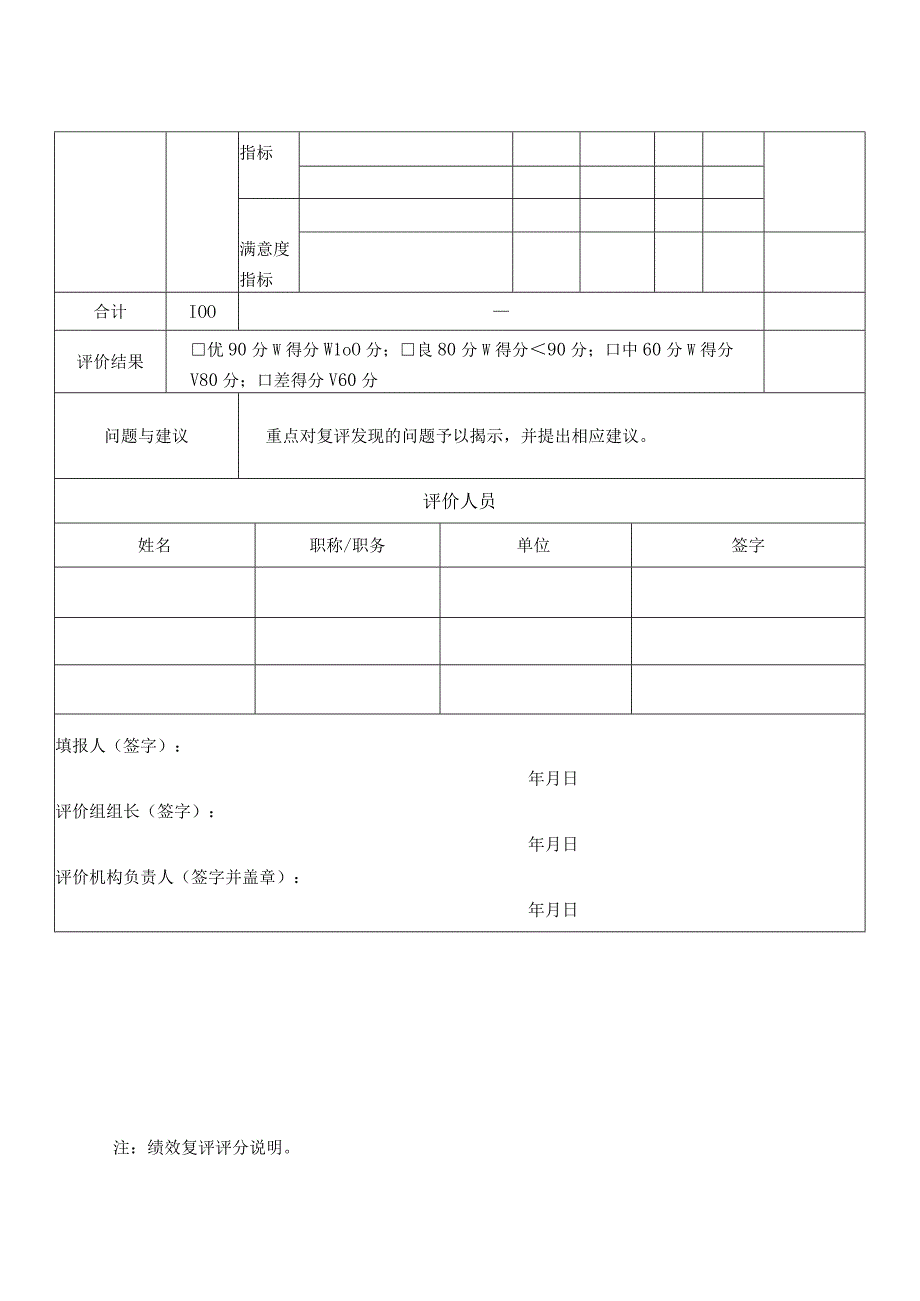 龙湾区预算项目支出绩效复评表.docx_第2页