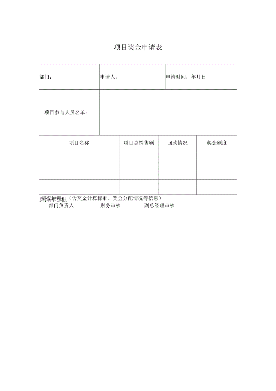 项目奖金申请表.docx_第1页