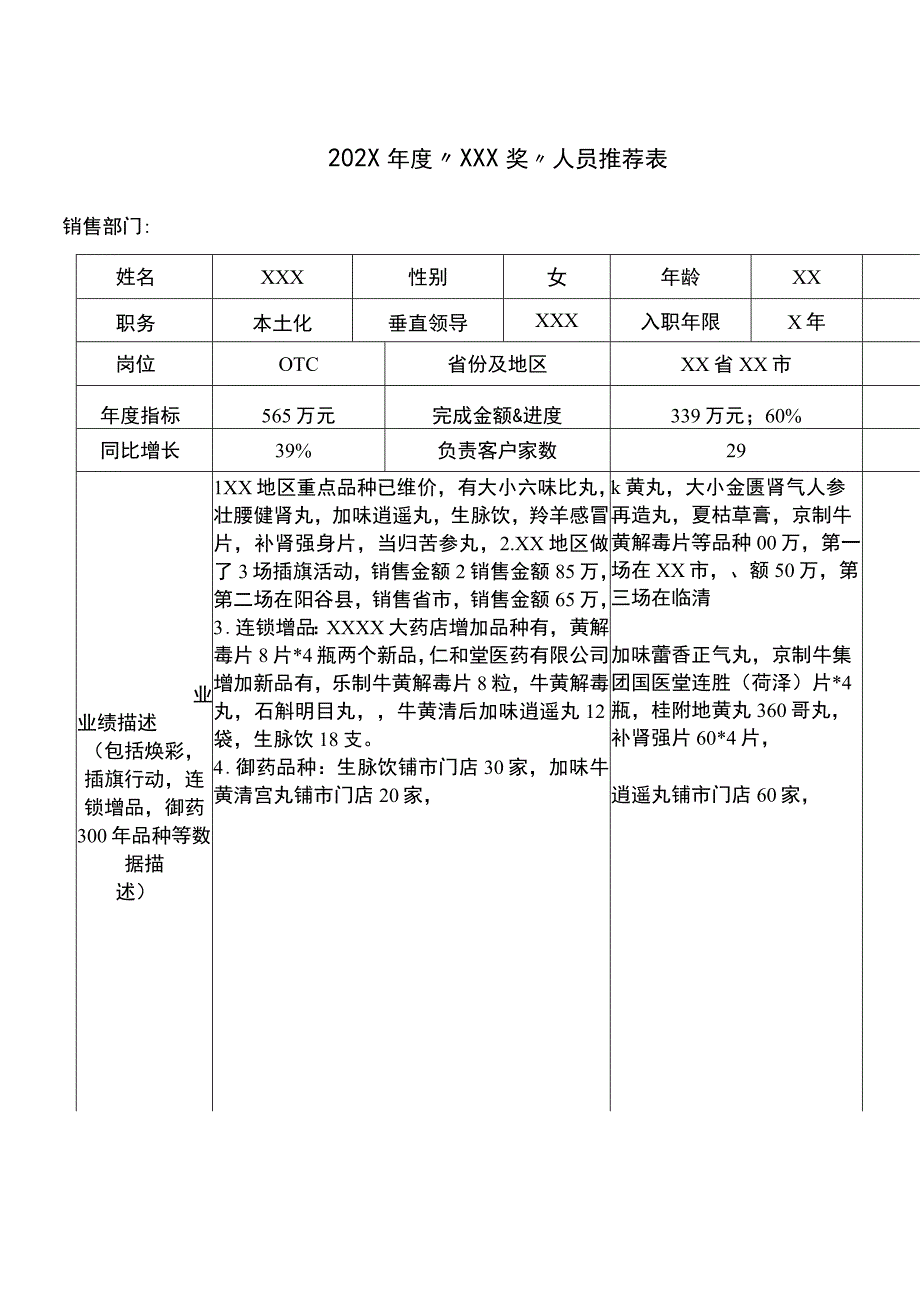 人员推荐表模板范本.docx_第1页