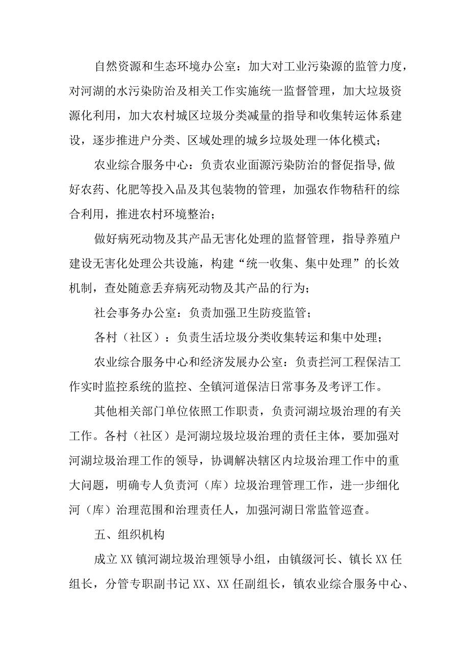 XX镇河湖垃圾治理工作实施方案.docx_第3页