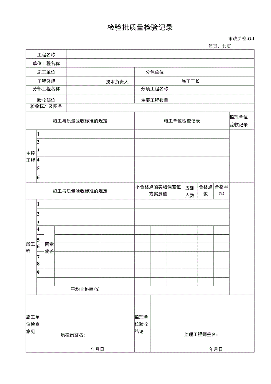 2023年检验批质量检验记录.docx_第1页