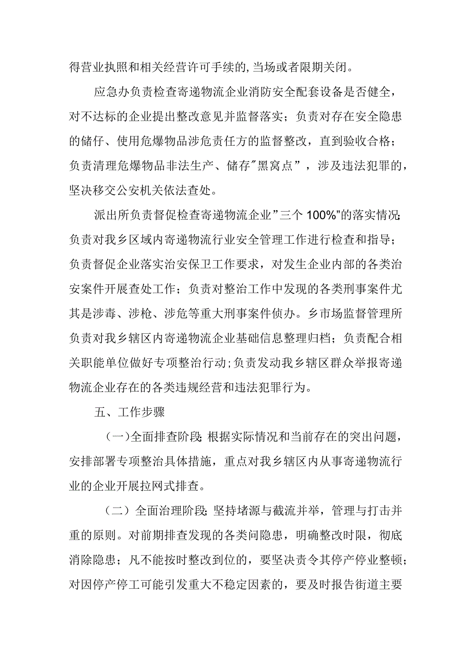 XX乡全面开展关于进一步做好互联网销售禁寄物品和寄递渠道重点隐患专项整治工作方案.docx_第3页